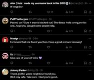 Fans react to the streamer's health scare (Image via X/MinxMore)